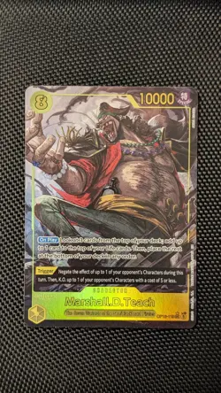 One Piece The Time Of Battle - Marshall D Teach OP16-119 Alternate Art! - Image 1