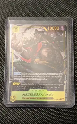 One Piece The Time Of Battle - Marshall D Teach OP16-119 Alternate Art! - Image 4