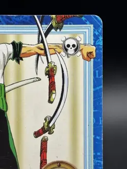 Roronoa Zoro S52 Carddass Hyper Battle Japanese One Piece Heavily Played - Image 3