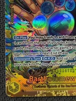Bartholomew Kuma (Alternate Art) OP12-119 Legacy of the Master Foil SEC Eng - Image 5