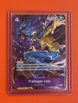 Trafalgar Law P-093 Illustration Box Vol 6 English NM One Piece Promotion Cards - Image 1