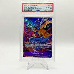 Trafalgar Law (Illustration Box Vol.6) P-093 One Piece Promotion Card. PSA 10 - Image 1