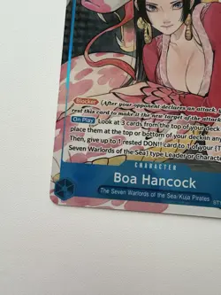 One Piece CCG Boa Hancock ST17-004 Illustration Box Vol. 1 Promo Card English - Image 4