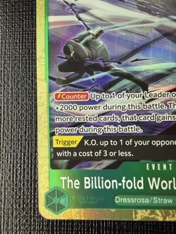 Bandai One Piece The Billion-fold World Trichiliocosm OP06-038 UC Foil EN - Image 4