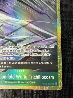 Bandai One Piece The Billion-fold World Trichiliocosm OP06-038 UC Foil EN - Image 5