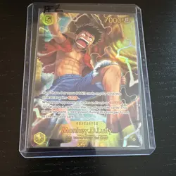 Bandai One Piece Card Game Monkey D. Luffy OP15-119 Secret Rare - Image 3