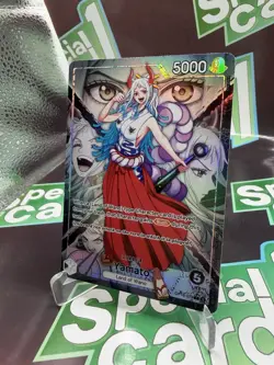 One Piece Card Game YAMATO OP16-079 The Time of Battle Alt Art Leader English - Image 2