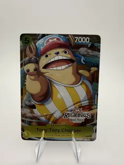 Tony Tony chopper regionals stamp P-089 One Piece Promotion Cards Foil - Image 1