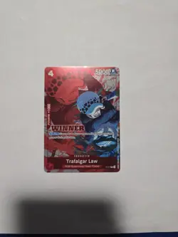 Trafalgar Law (Winner Pack Vol. 7) P-017 One Piece Promotion Cards Foil - Image 1