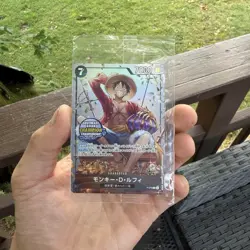 Monkey D Luffy P-075 Sealed Mini-tin Pack Set vol.1 One Piece CCG ASIA Japanese - Image 1
