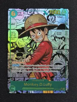 Bandai One Piece Monkey D. Luffy Manga OP13-118 (see description) - Image 1