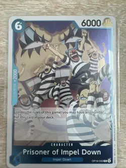 Prisoner of Impel Down OP16-042 R The Time of Battle Foil English One Piece - Image 1
