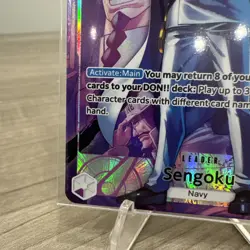 Sengoku Leader Alt Art L Op16-060 Color : Blue Navy English One Piece TCG NM - Image 5