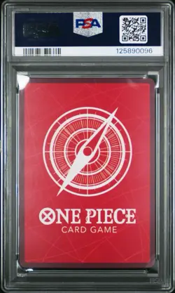 2025 ONE PIECE PROMOS BVB X ONE PIECE MATCH DAY 2025 #003 MONKEY D. LUFFY PSA 10 - Image 2