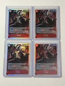 Krieg OP15-008 Adventures On Kami’s Island 4 Card Play Set Lot One Piece - Image 1