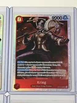 Krieg OP15-008 Adventures On Kami’s Island 4 Card Play Set Lot One Piece - Image 3