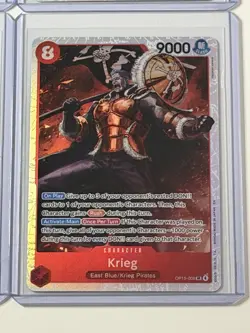 Krieg OP15-008 Adventures On Kami’s Island 4 Card Play Set Lot One Piece - Image 5
