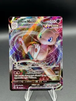 Pokemon TCG Mew VMAX 114/264 Ultra Rare Fusion Strike - Image 1