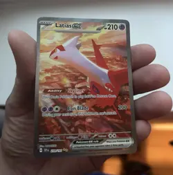 Pokemon Latias ex 239/191 Sv08 Surging Sparks SIR Holo Full Art English - Image 1