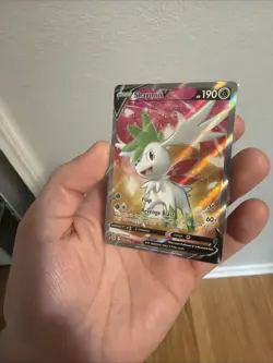 Shaymin V (Full Art) 152/172 Swsh09: Brilliant Stars Holo Pokemon Card NM - Image 1