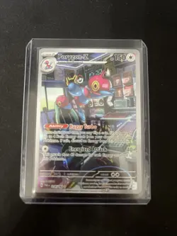 Pokemon TCG Porygon-Z 214/182 Paradox Rift Illustration - Image 1