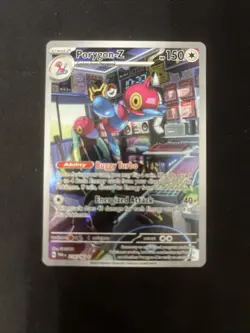 Pokemon TCG Porygon-Z 214/182 Paradox Rift Illustration - Image 3