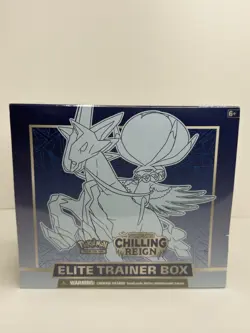 Pokemon Chilling Reign (ICE VARIANT) ETB Elite Trainer Box New Sealed - Image 1