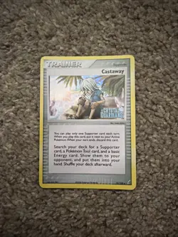 Pokemon Trainer Castaway 72/100 EX Crystal Guardians Holo Pokemon Card - Image 1