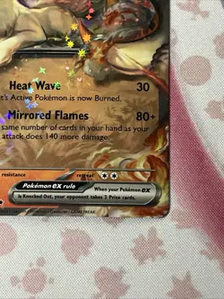 Ninetales EX Pokemon 151 Double Rare holo 38/165 Pokemon Card - Image 4