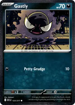 Pokemon Gastly (Cosmos Holo) [Miscellaneous Cards & Products - 123/217]Holofo... - Image 1