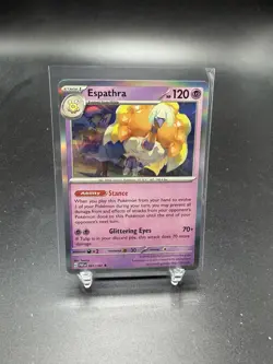 Espathra 081/182 Pokemon TCG SV04: Paradox Rift Holo Rare - Image 1