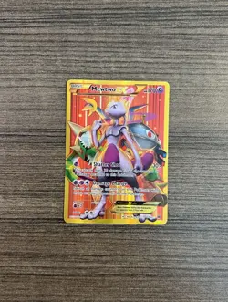 2015 Pokemon XY BREAKthrough Mewtwo EX 164/162 Full Art Secret Rare LP - Image 1