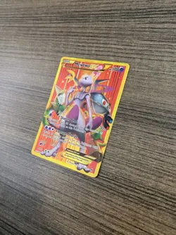 2015 Pokemon XY BREAKthrough Mewtwo EX 164/162 Full Art Secret Rare LP - Image 2