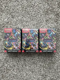 Lot of (3) Pokemon TCG Phantasmal Flames Booster Bundles SEALED NEW - Image 1