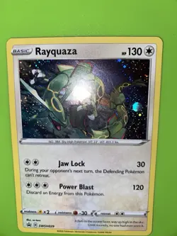 Rayquaza Pokemon TCG SWSH Promo SWSH029 Holo Promo English Basic - Image 3