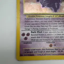Pokemon Gengar Legendary Collection Holo Rare Card 11/110 - Image 5