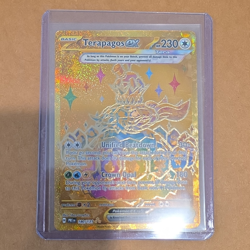 Pokemon TCG Terapagos ex 180/131 Hyper Rare Full Art Holo SV: PE - Image 1