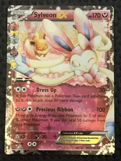 Pokemon Sylveon EX RC21/RC32 Generations Radiant Collection Holo 2016 - Image 1