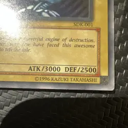 Konami Yu-Gi-Oh! Blue-Eyes White Dragon SDK-001 Ultra Rare Unlimited EN - Image 3
