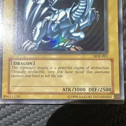 Konami Yu-Gi-Oh! Blue-Eyes White Dragon SDK-001 Ultra Rare Unlimited EN - Image 4