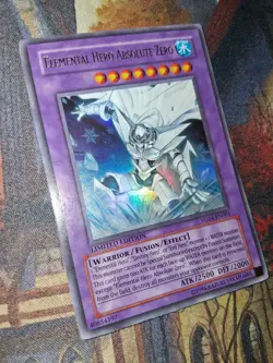 Yu-Gi-Oh! Elemental Hero Absolute Zero Promo Ultra Rare NM - Image 2