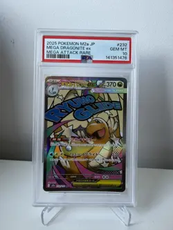 PSA 10 Mega Dragonite EX 232/193 M2a Mega Dream MA Attack Rare Japanese POKEMON - Image 1