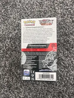 Pokemon TCG Obsidian Flames Half Booster Box 18 Packs New & Sealed - Image 2