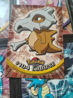 Topps TV Animation Edition Cubone #104 English Pokemon Card 1999 - Image 3