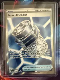 Pokemon TCG- Iron Defender 110/084 Ultra Rare- Pitch Black - Image 1