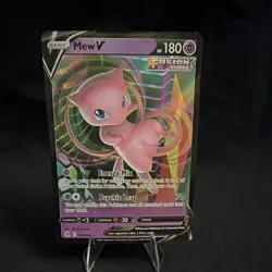 The Pokemon Company Mew V 113/264 Fusion Strike Ultra Rare Holo 180 HP Eng - Image 1