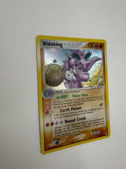 Pokemon TCG Nidoking 8/112 EX FireRed & LeafGreen Holo Rare 2004 LP - Image 2