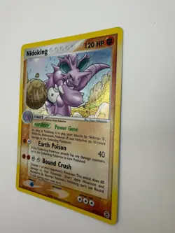 Pokemon TCG Nidoking 8/112 EX FireRed & LeafGreen Holo Rare 2004 LP - Image 3
