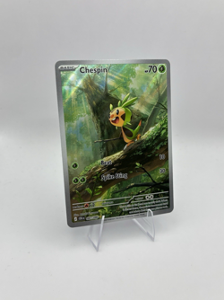 Chespin Full Art, Pokemon Near Mint, Chaos Rising, Illustration Rare, 87/86 - Image 3