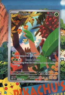 Pokemon TCG Paldea Evolved Tropius 195/193 Illustration Rare NM/M - Image 1